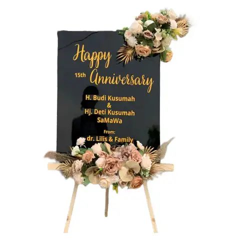 Papan Bunga Akrilik Mare Gam