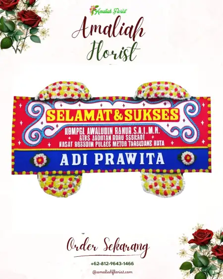 Papan Bunga Ucapan Selamat Mare Gam